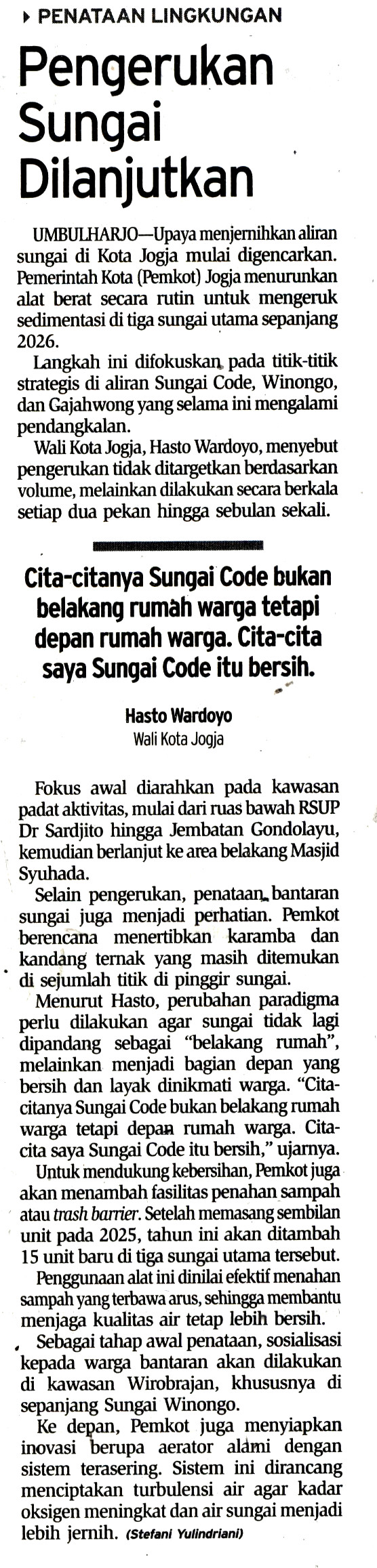 Kliping jogja terbaru