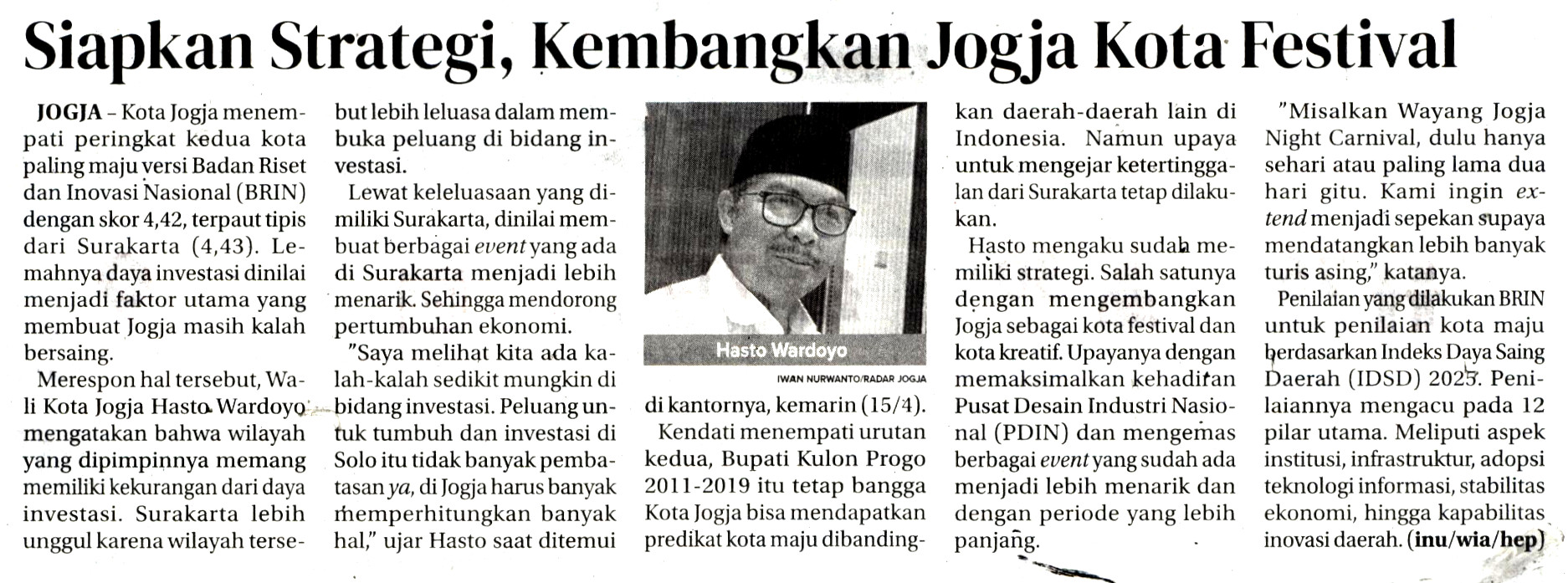 Kliping jogja terbaru