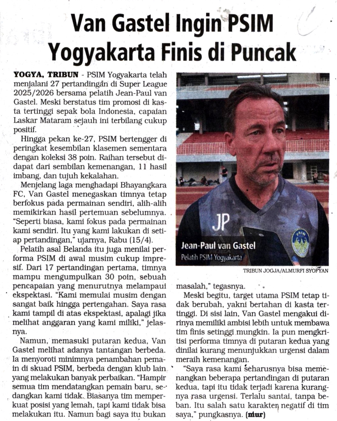 Kliping jogja terbaru