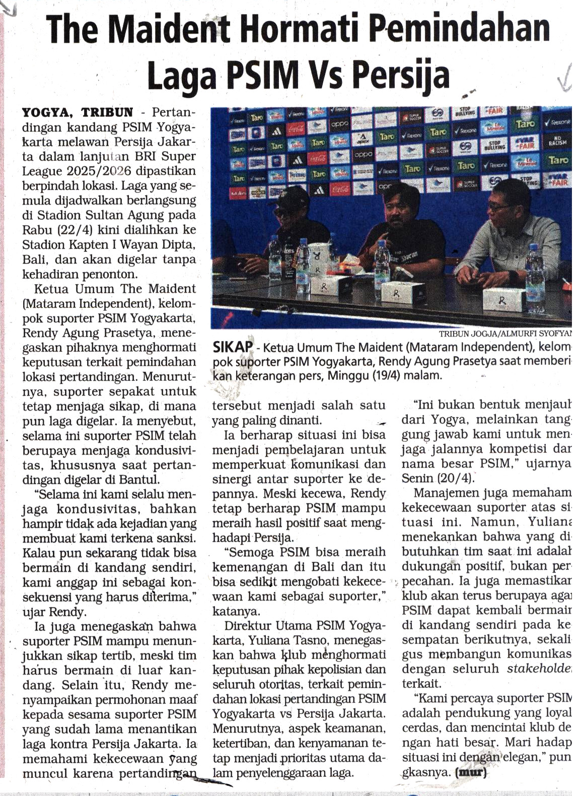Kliping jogja terbaru
