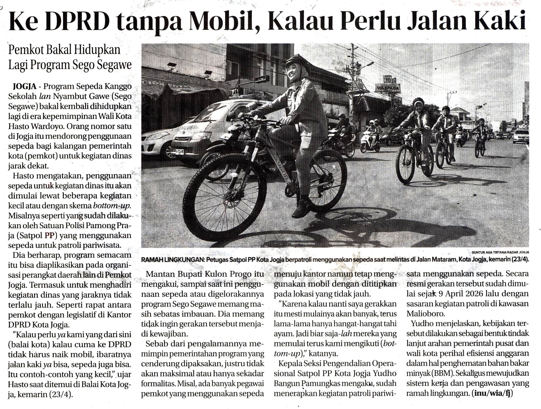 Kliping jogja terbaru