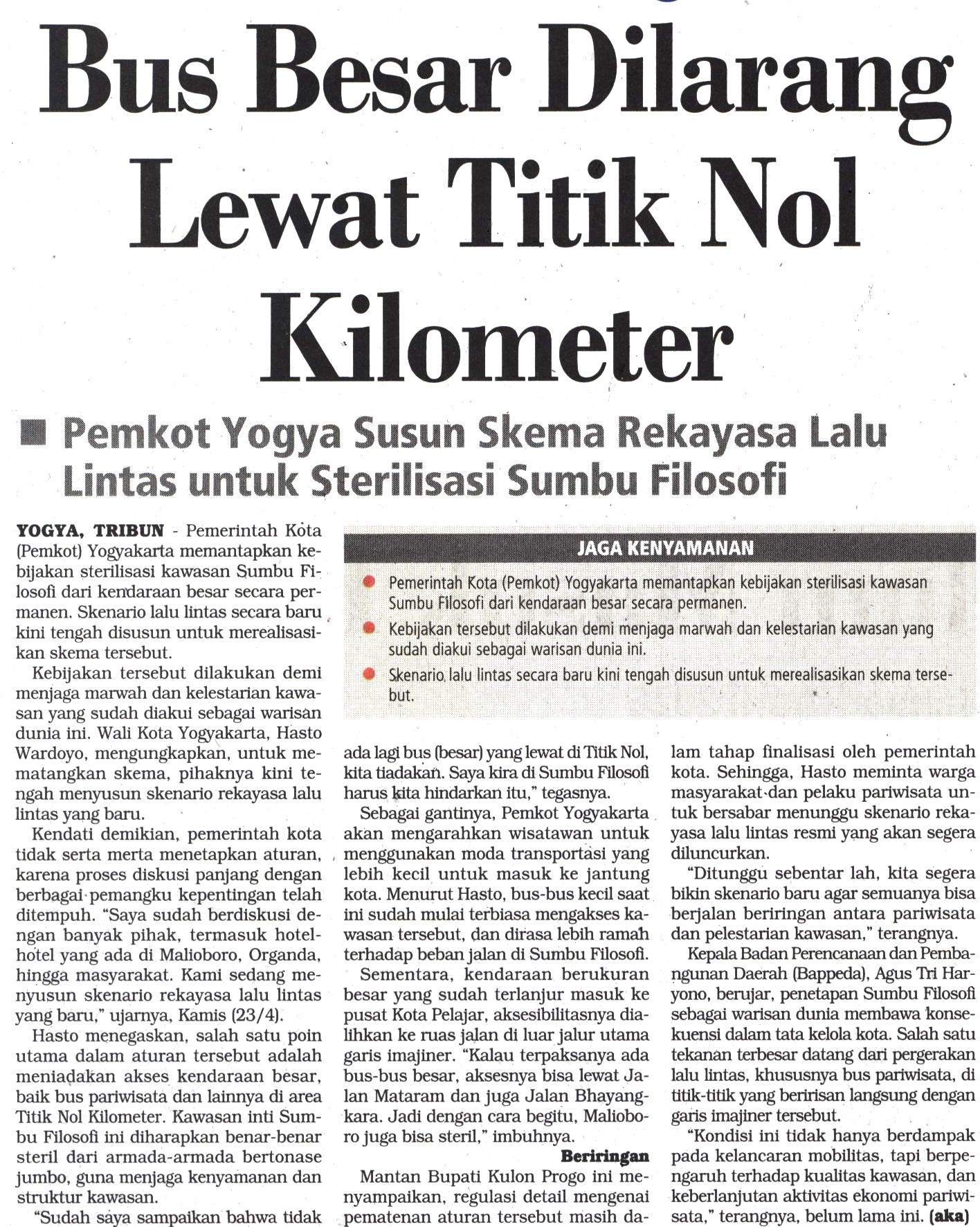 Kliping jogja terbaru