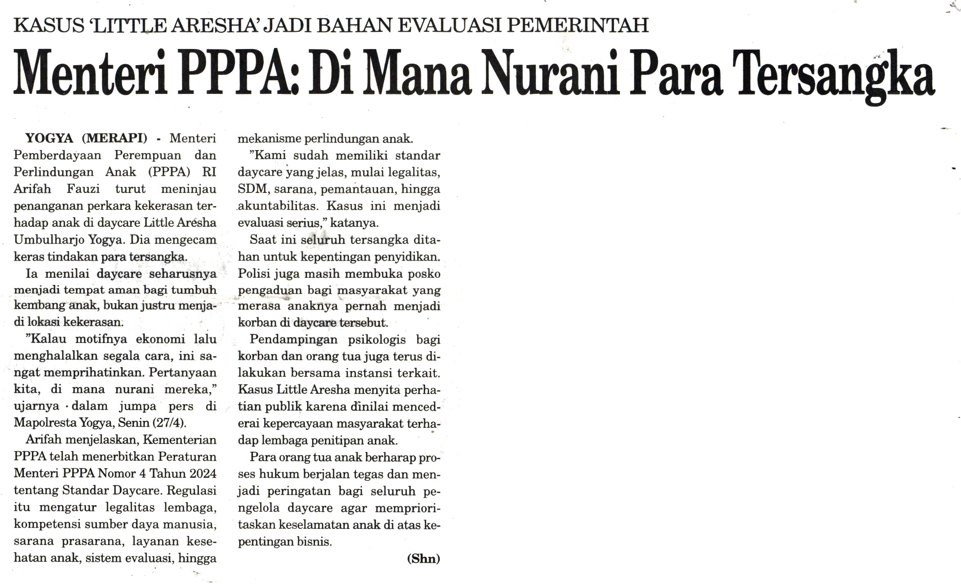 Kliping jogja terbaru