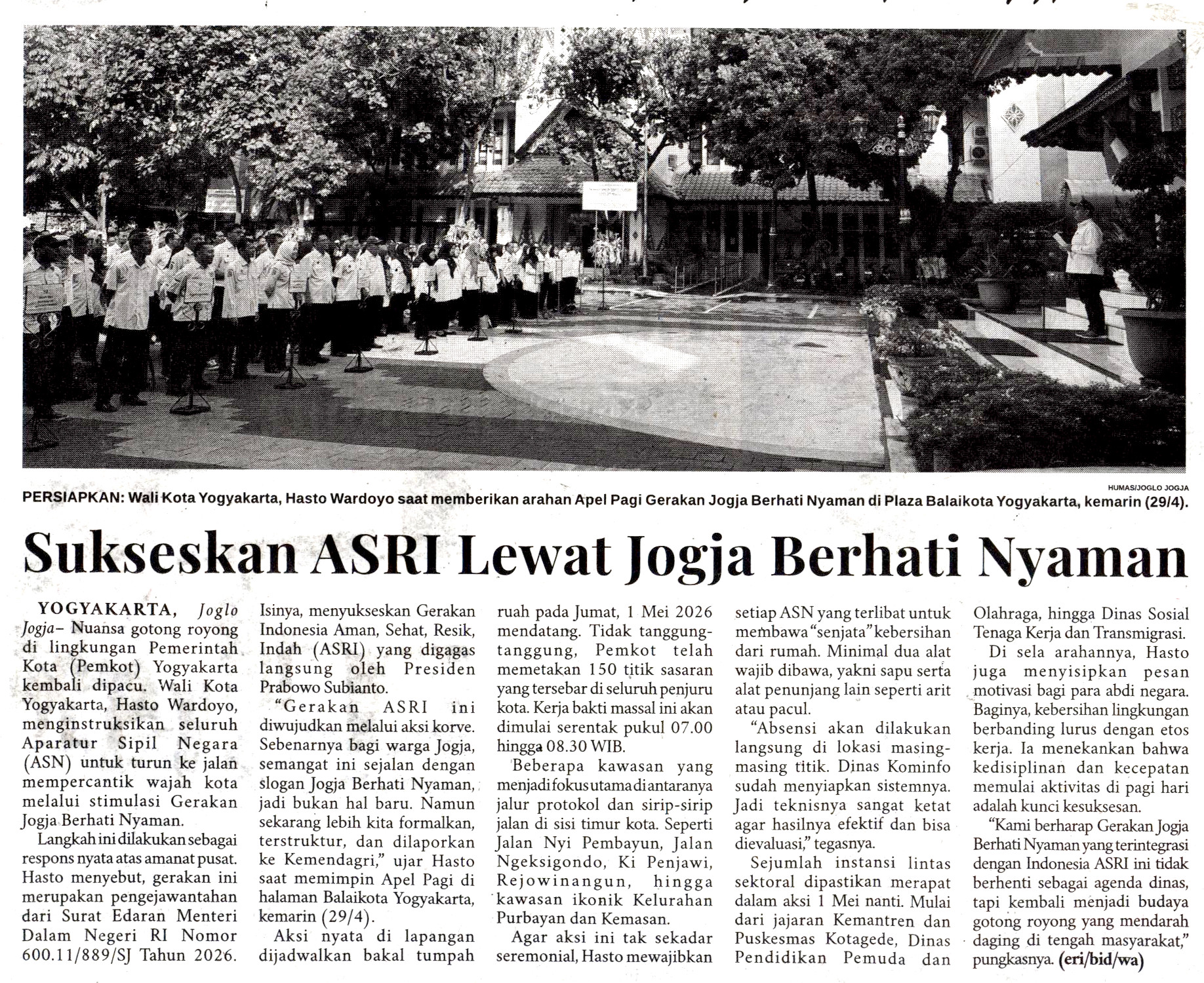Kliping jogja terbaru