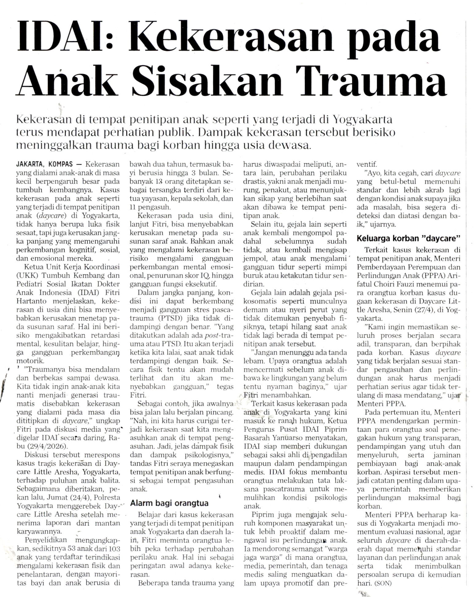 Kliping jogja terbaru