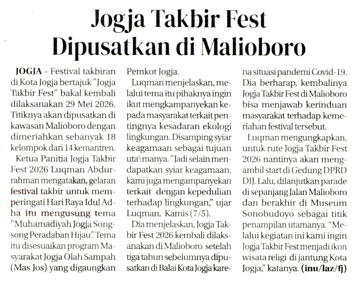 Kliping jogja terbaru
