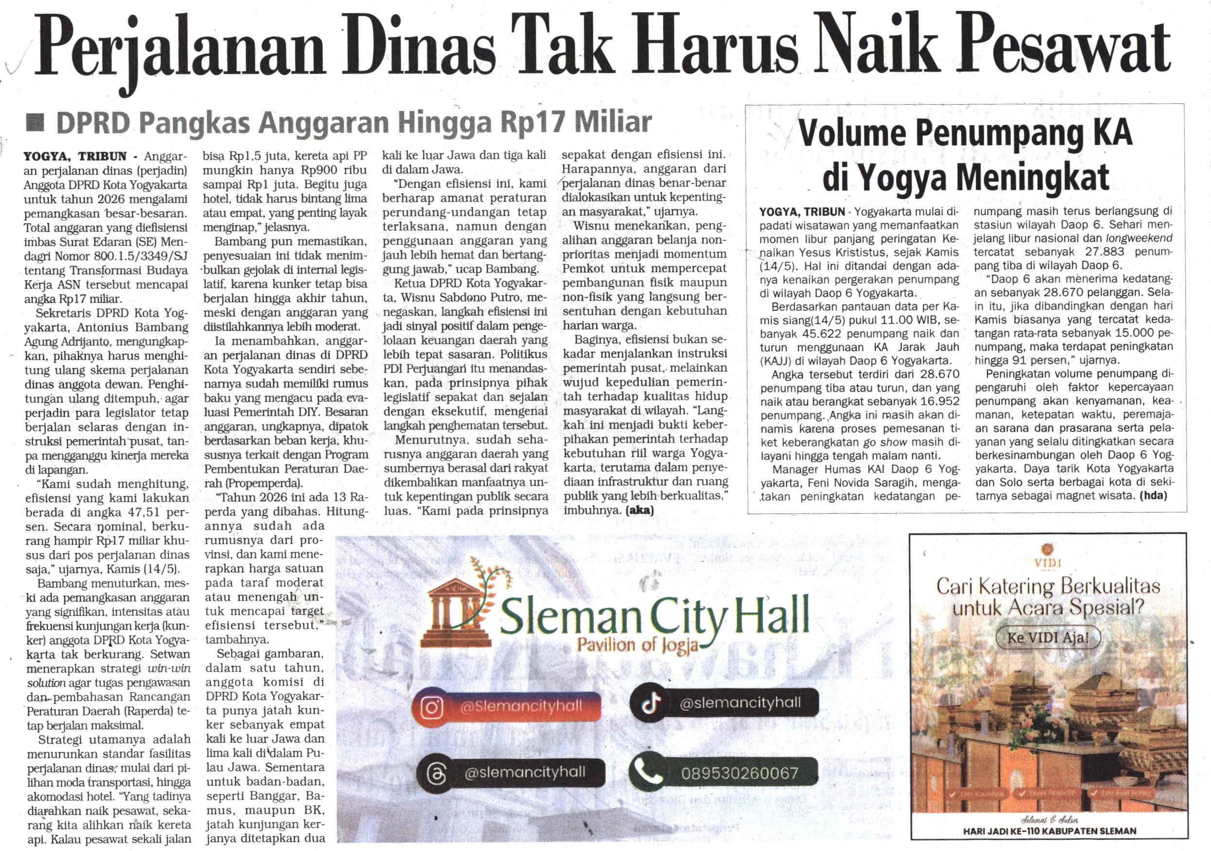 Kliping jogja terbaru