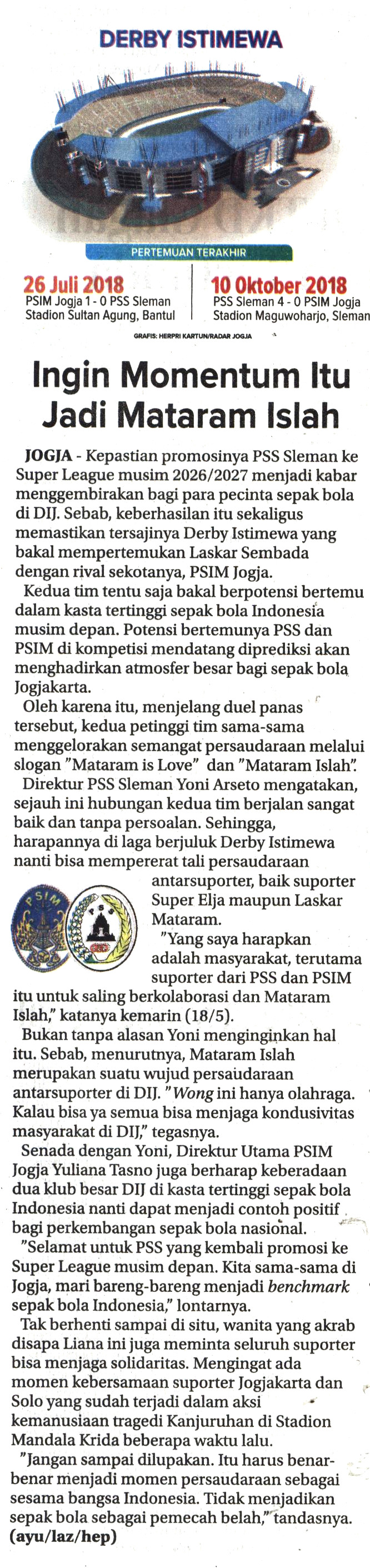 Kliping jogja terbaru