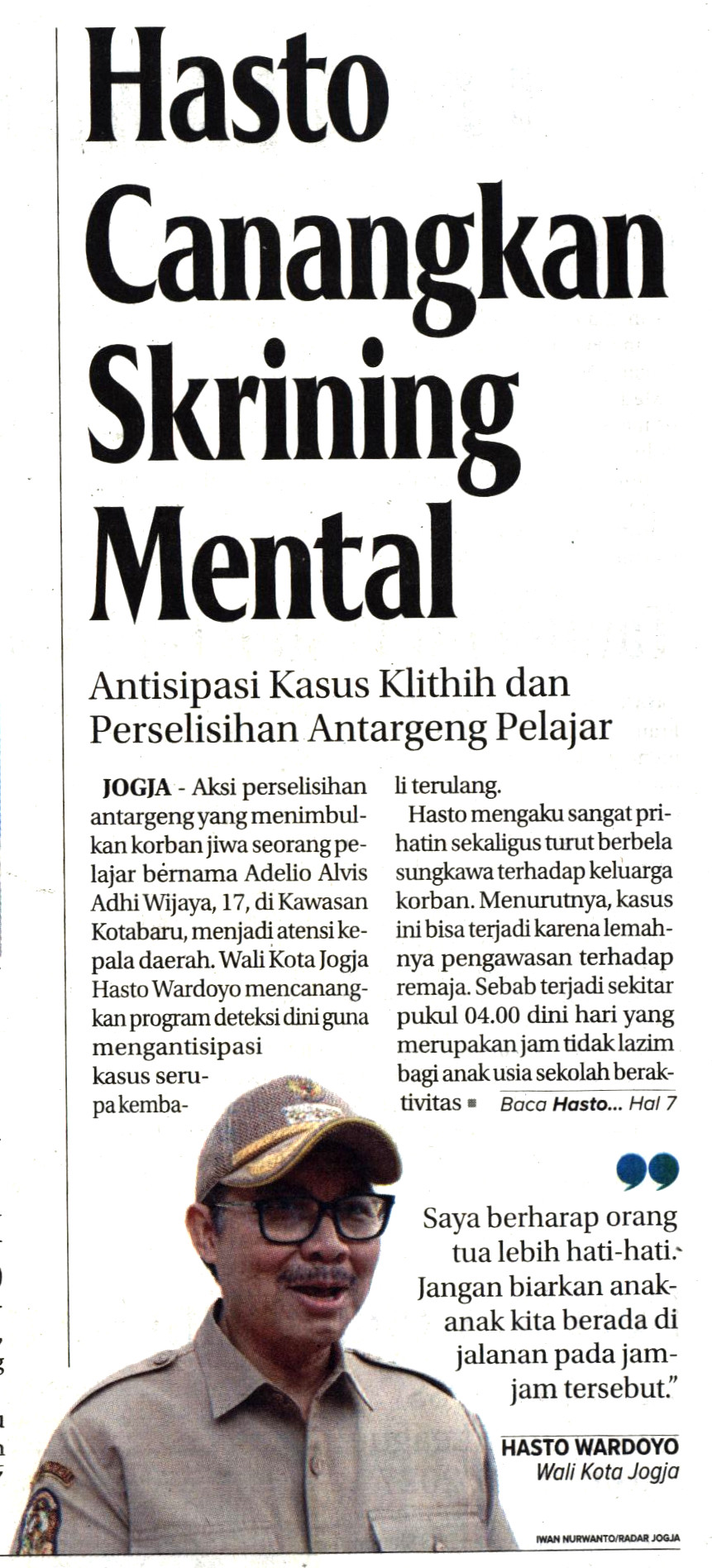Kliping jogja terbaru