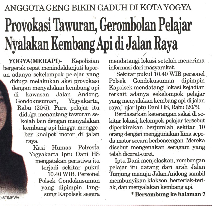 Kliping jogja terbaru