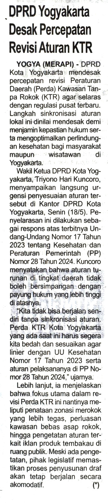 Kliping jogja terbaru