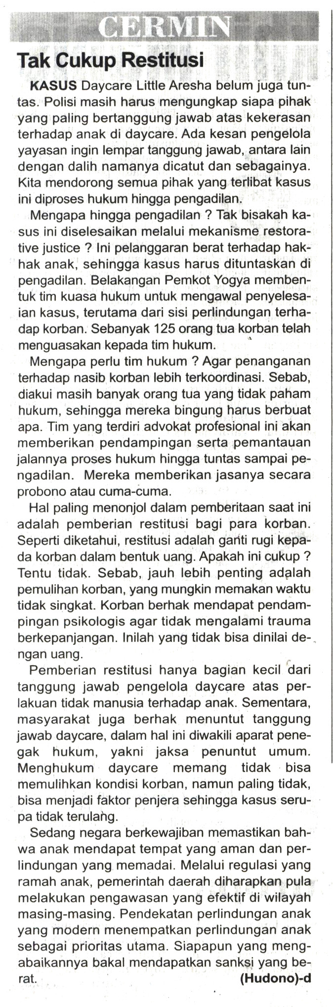 Kliping jogja terbaru