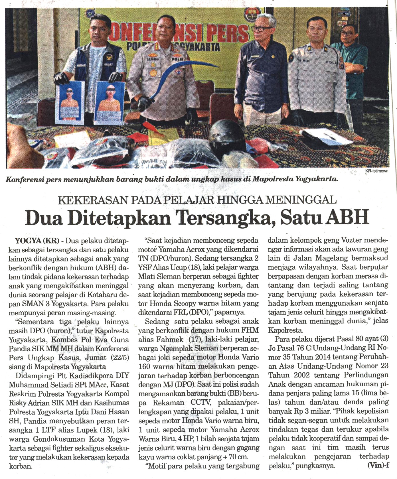 Kliping jogja terbaru