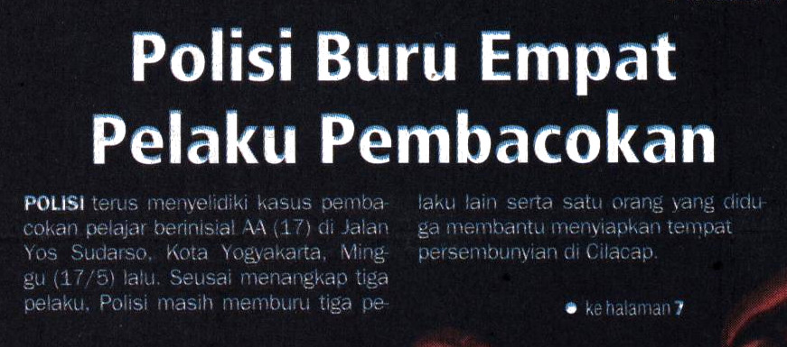 Kliping jogja terbaru