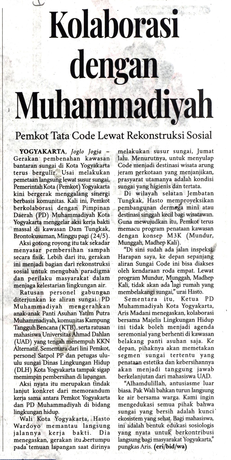 Kliping jogja terbaru