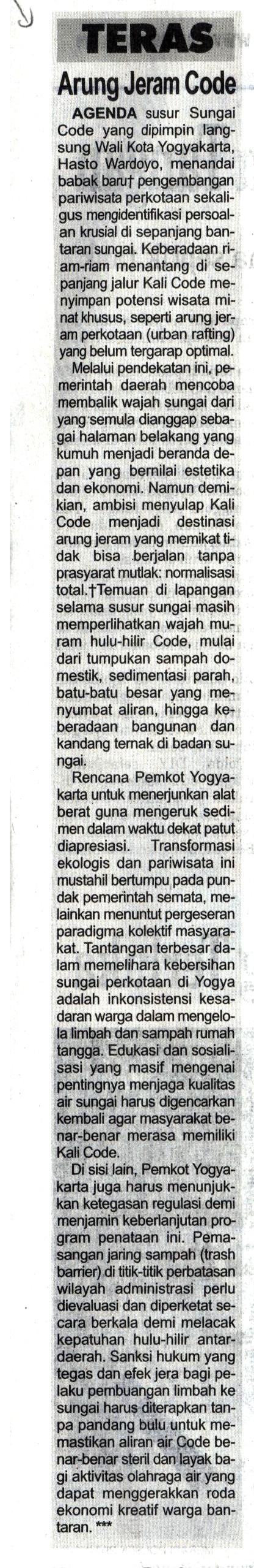 Kliping jogja terbaru