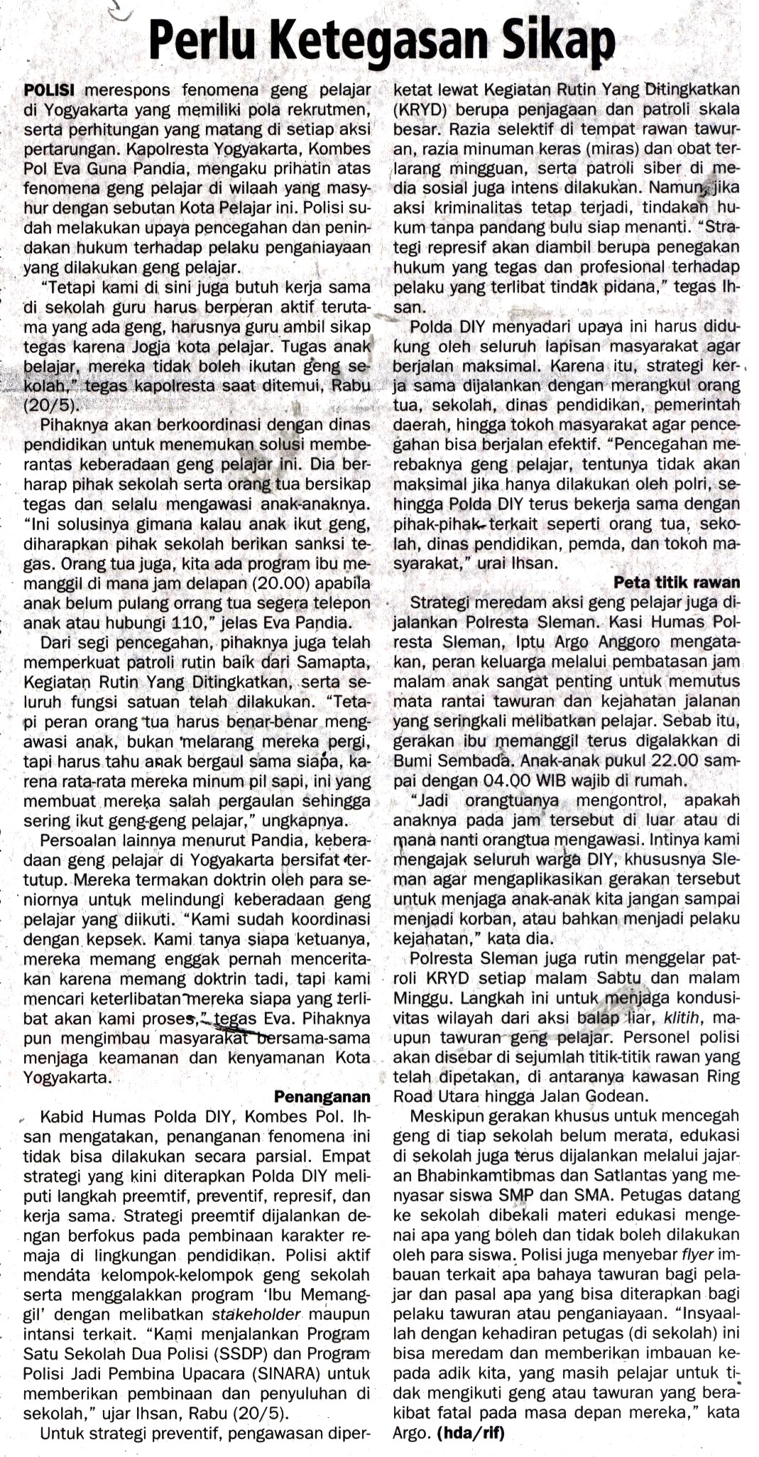 Kliping jogja terbaru