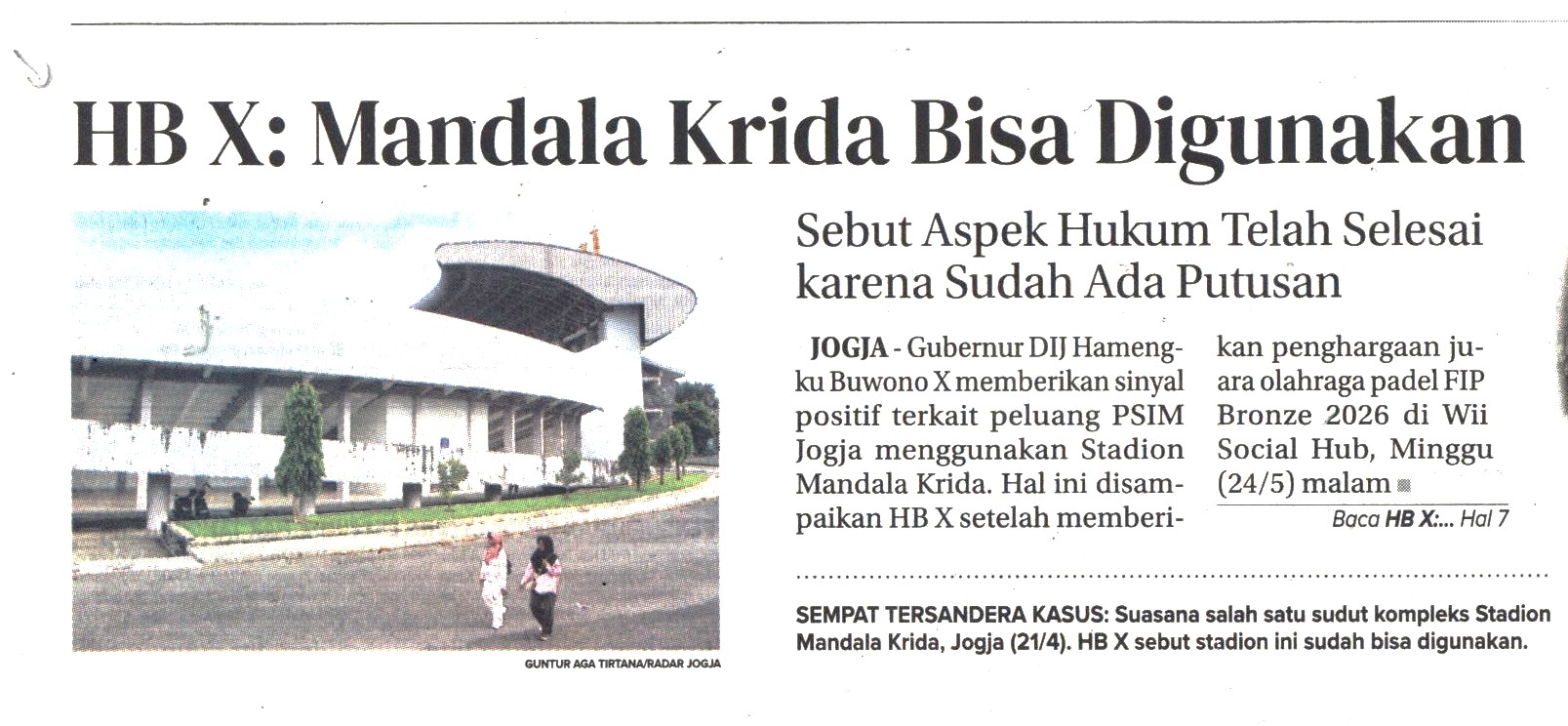 Kliping jogja terbaru