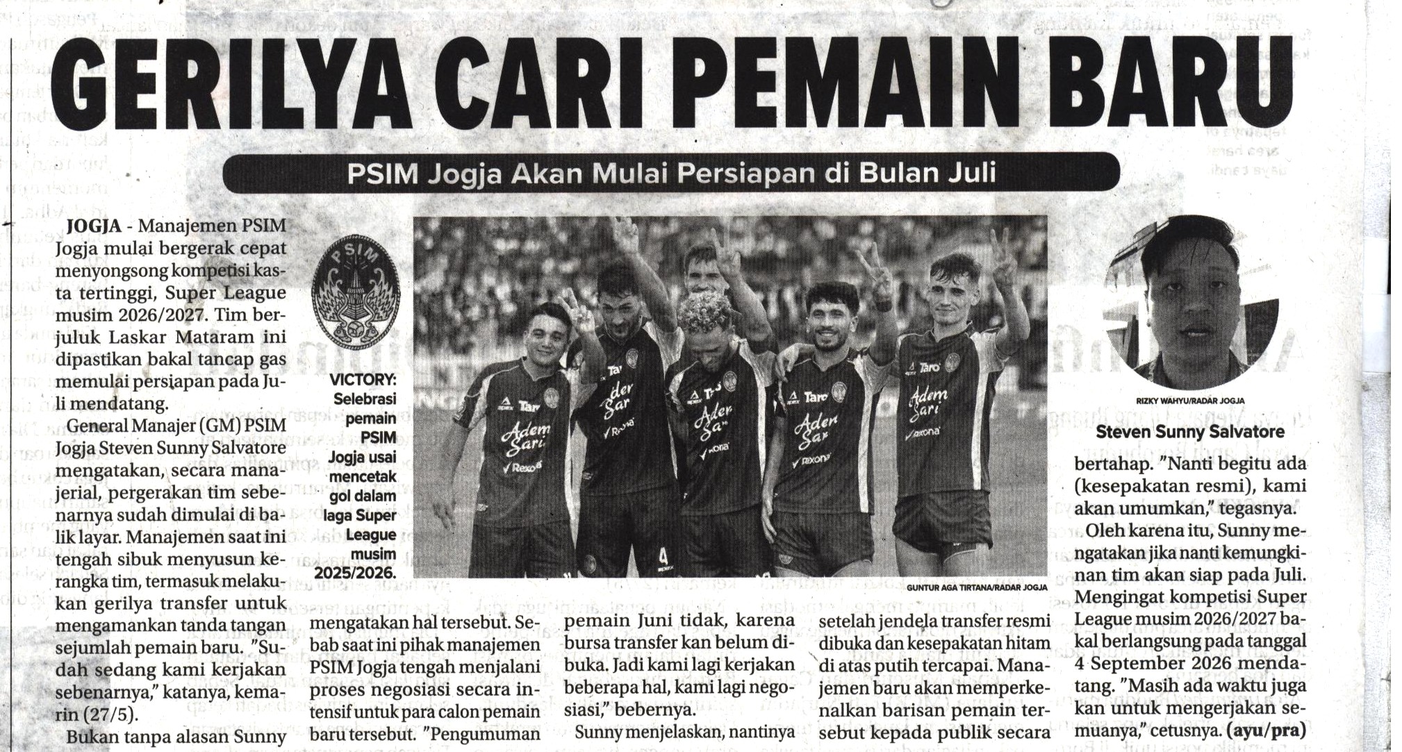 Kliping jogja terbaru