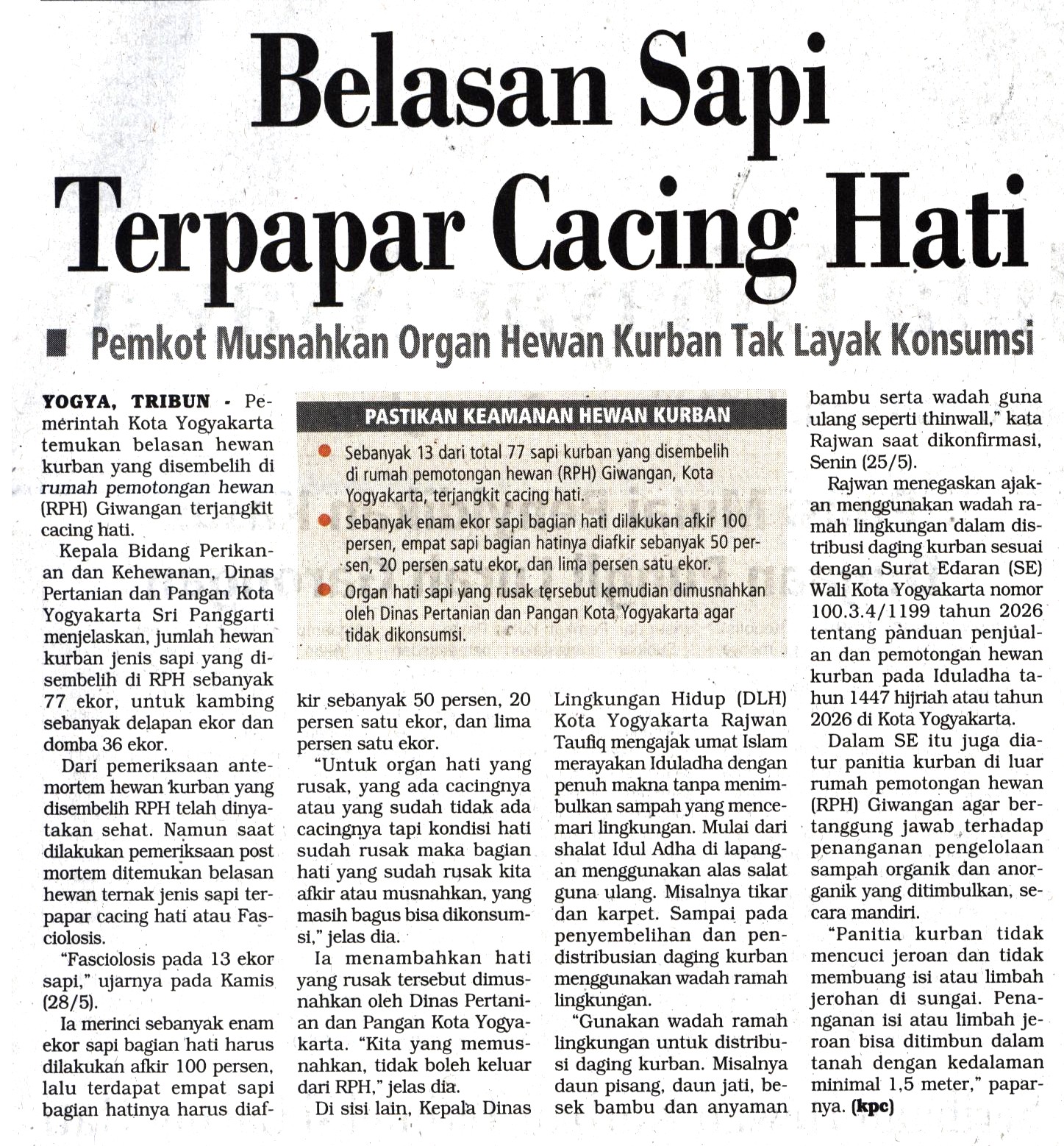 Kliping jogja terbaru