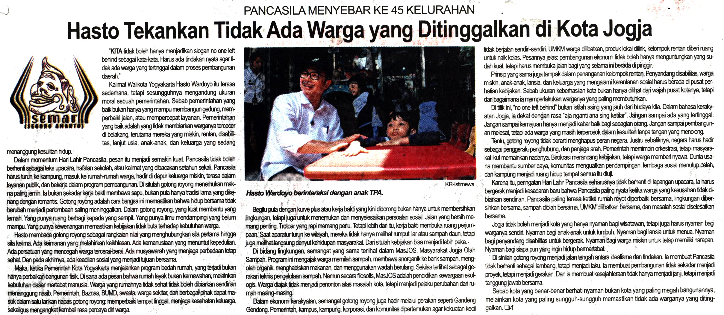 Kliping jogja terbaru