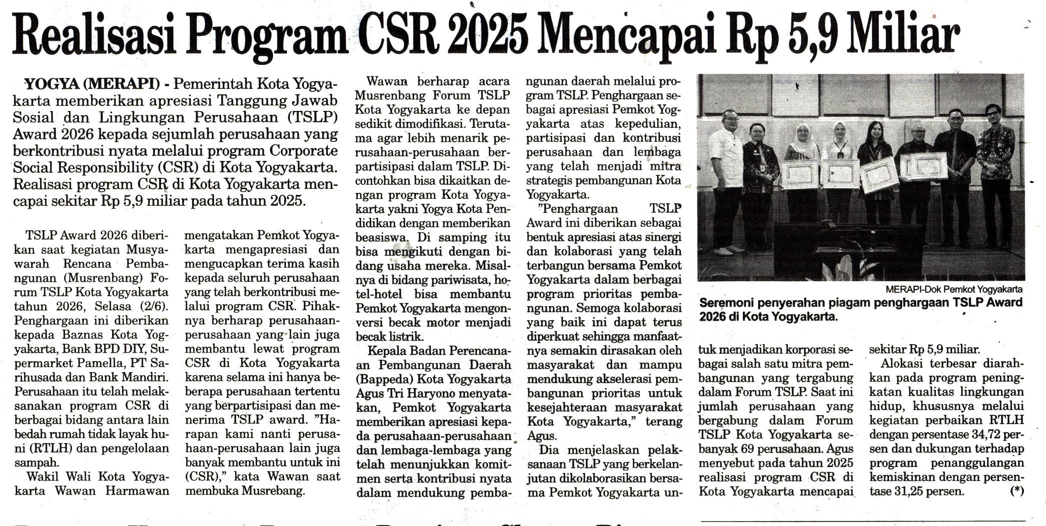 Kliping jogja terbaru