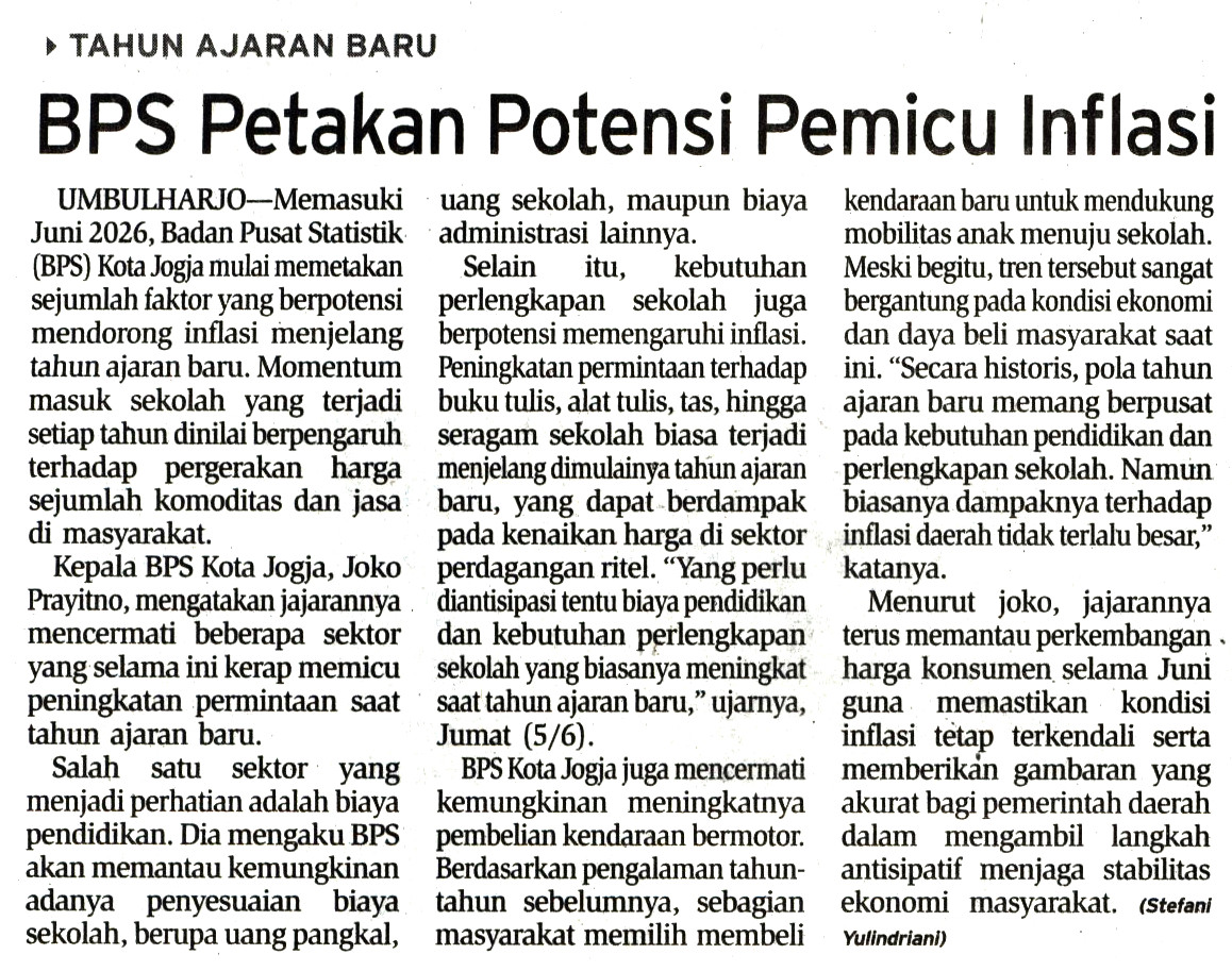 Kliping jogja terbaru