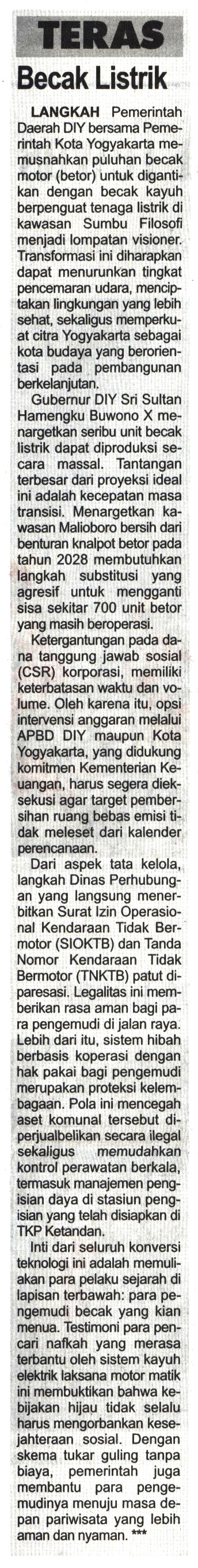 Kliping jogja terbaru