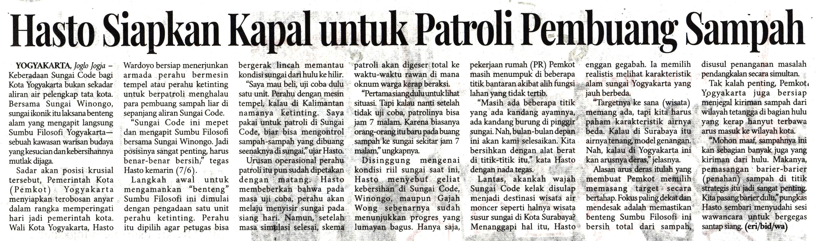 Kliping jogja terbaru