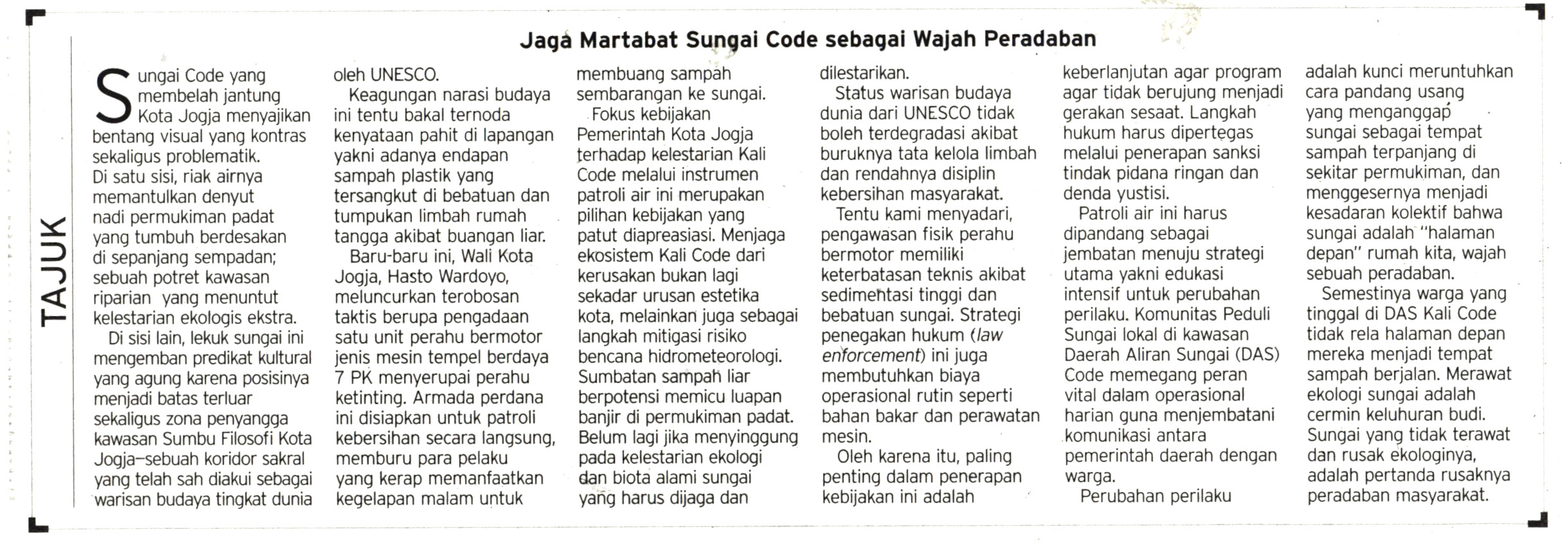 Kliping jogja terbaru