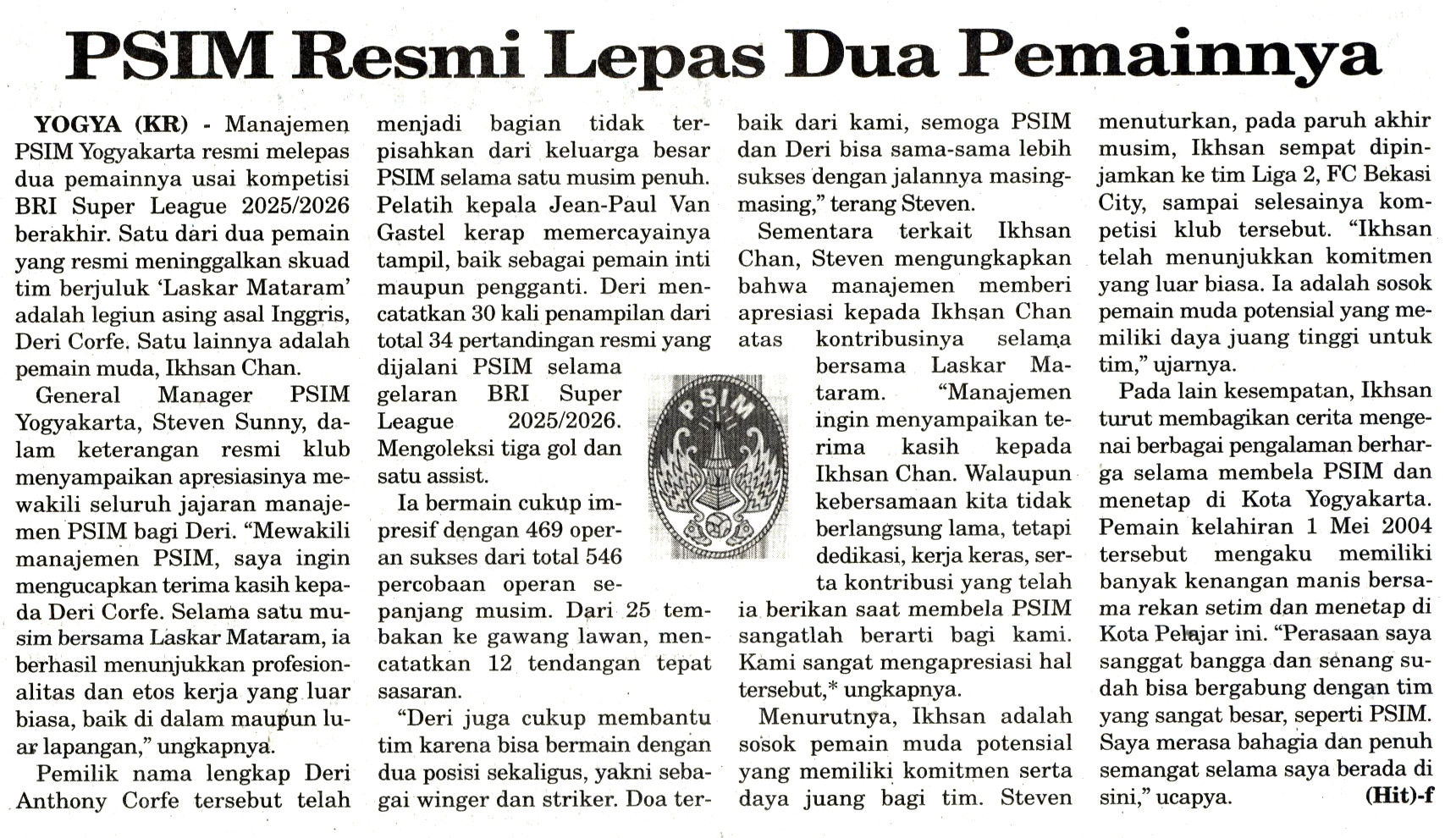 Kliping jogja terbaru
