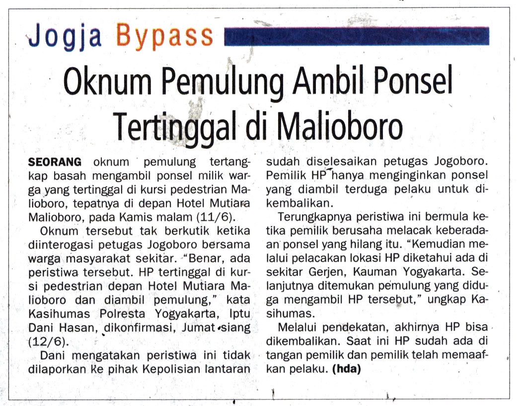 Kliping jogja terbaru
