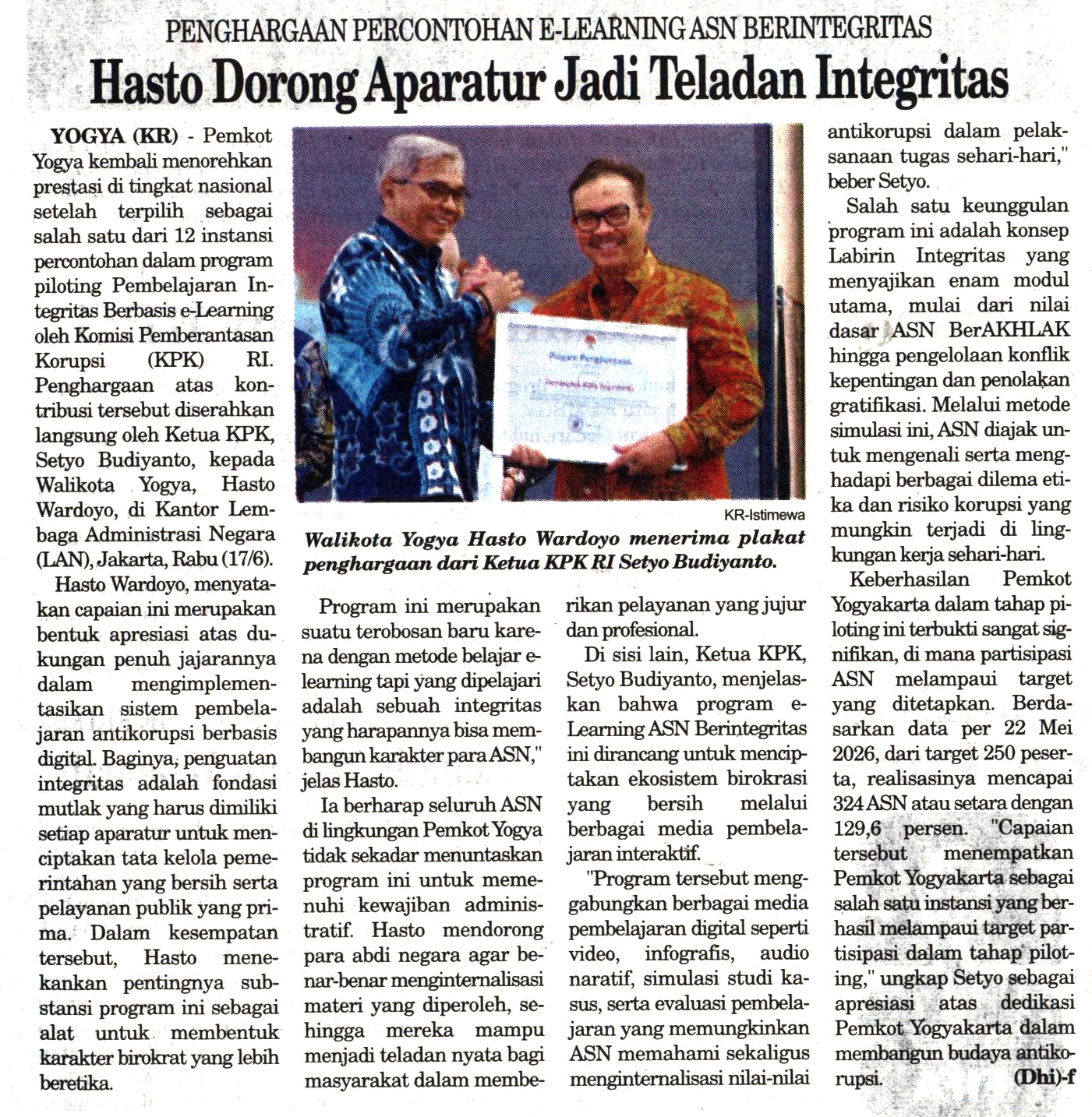 Kliping jogja terbaru