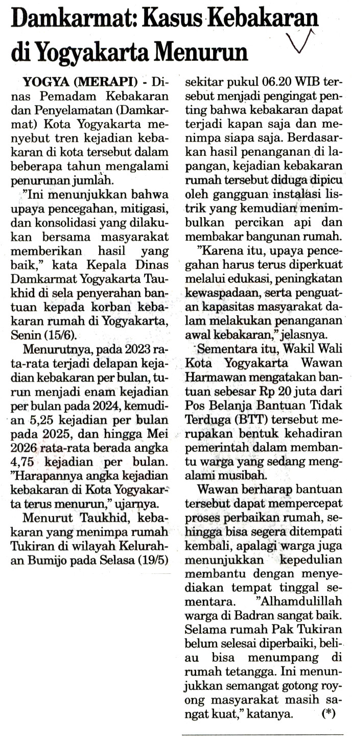 Kliping jogja terbaru