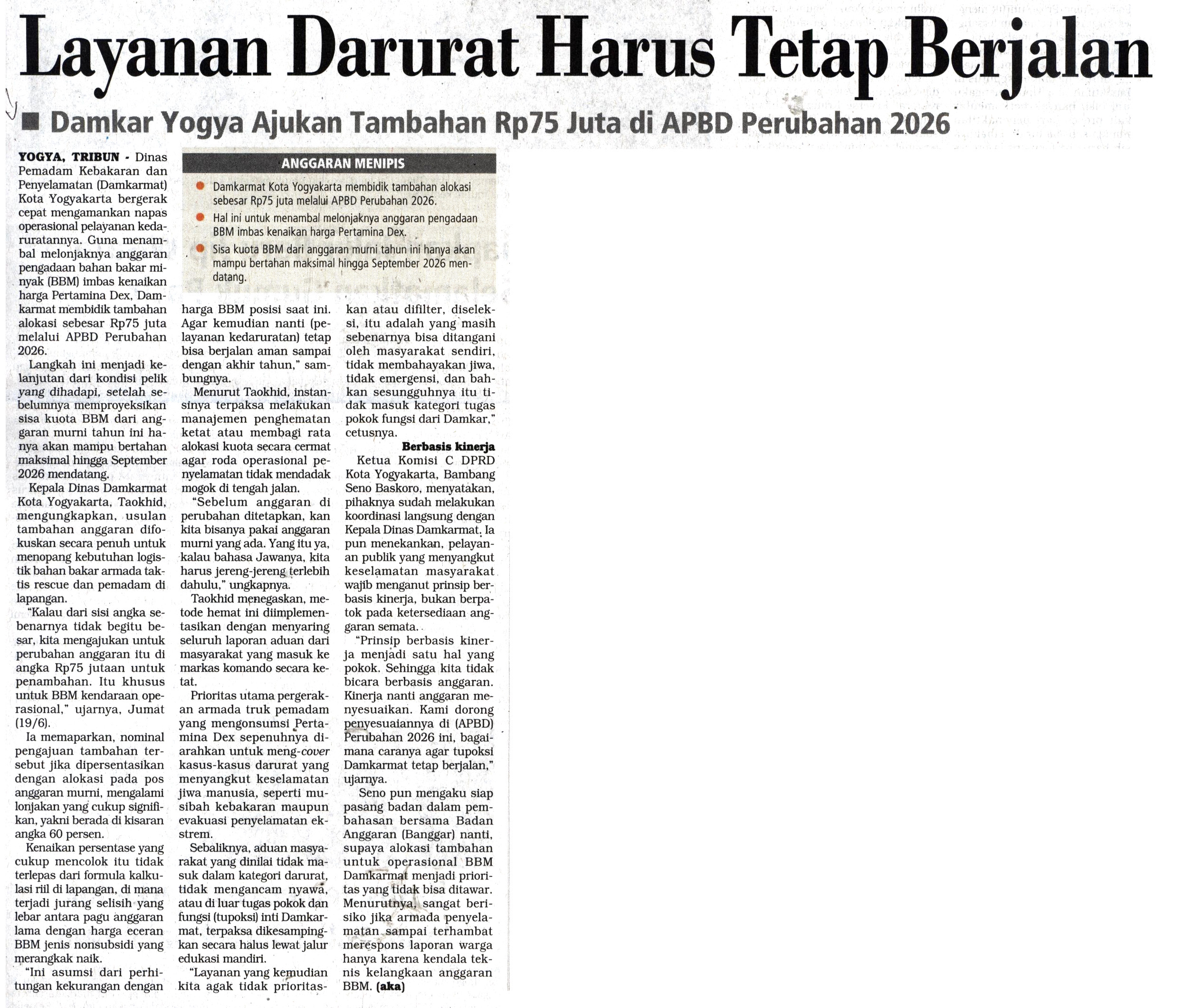 Kliping jogja terbaru