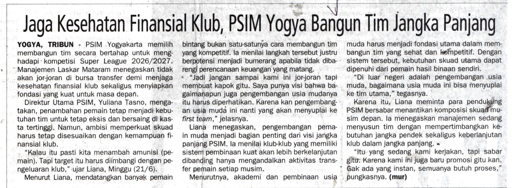 Kliping jogja terbaru