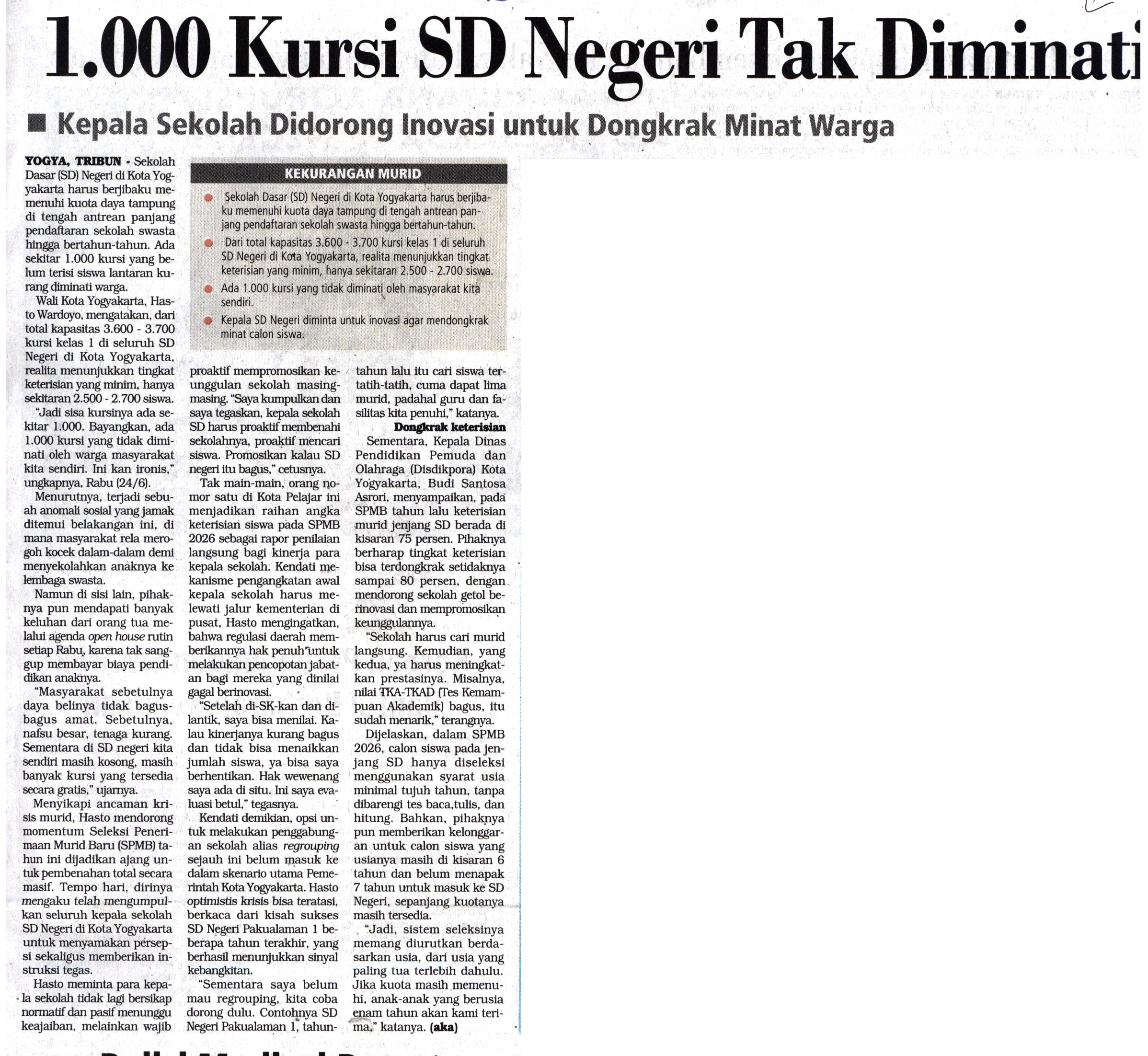 Kliping jogja terbaru
