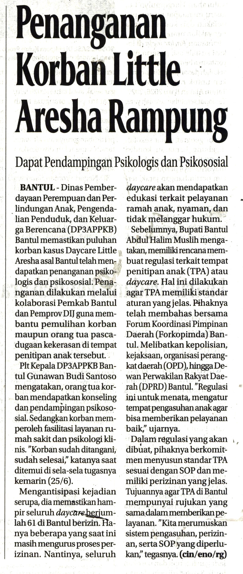 Kliping jogja terbaru