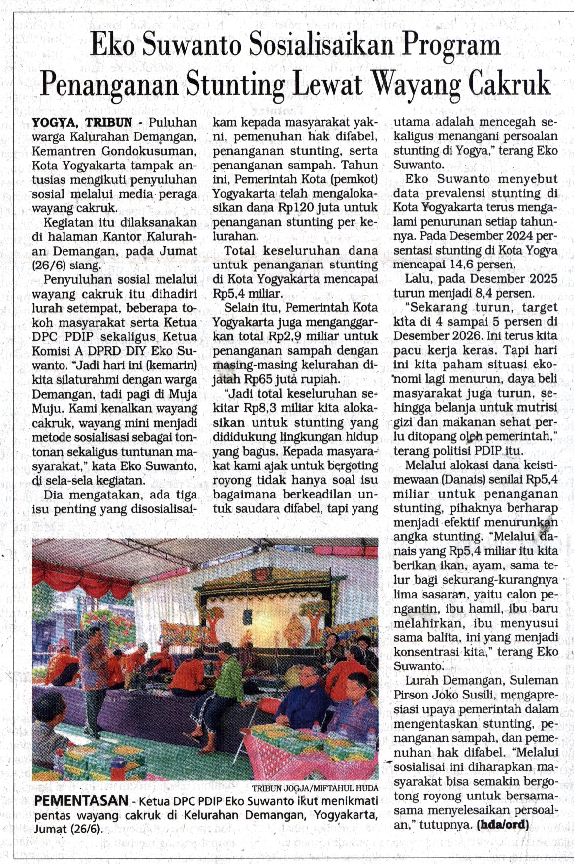 Kliping jogja terbaru