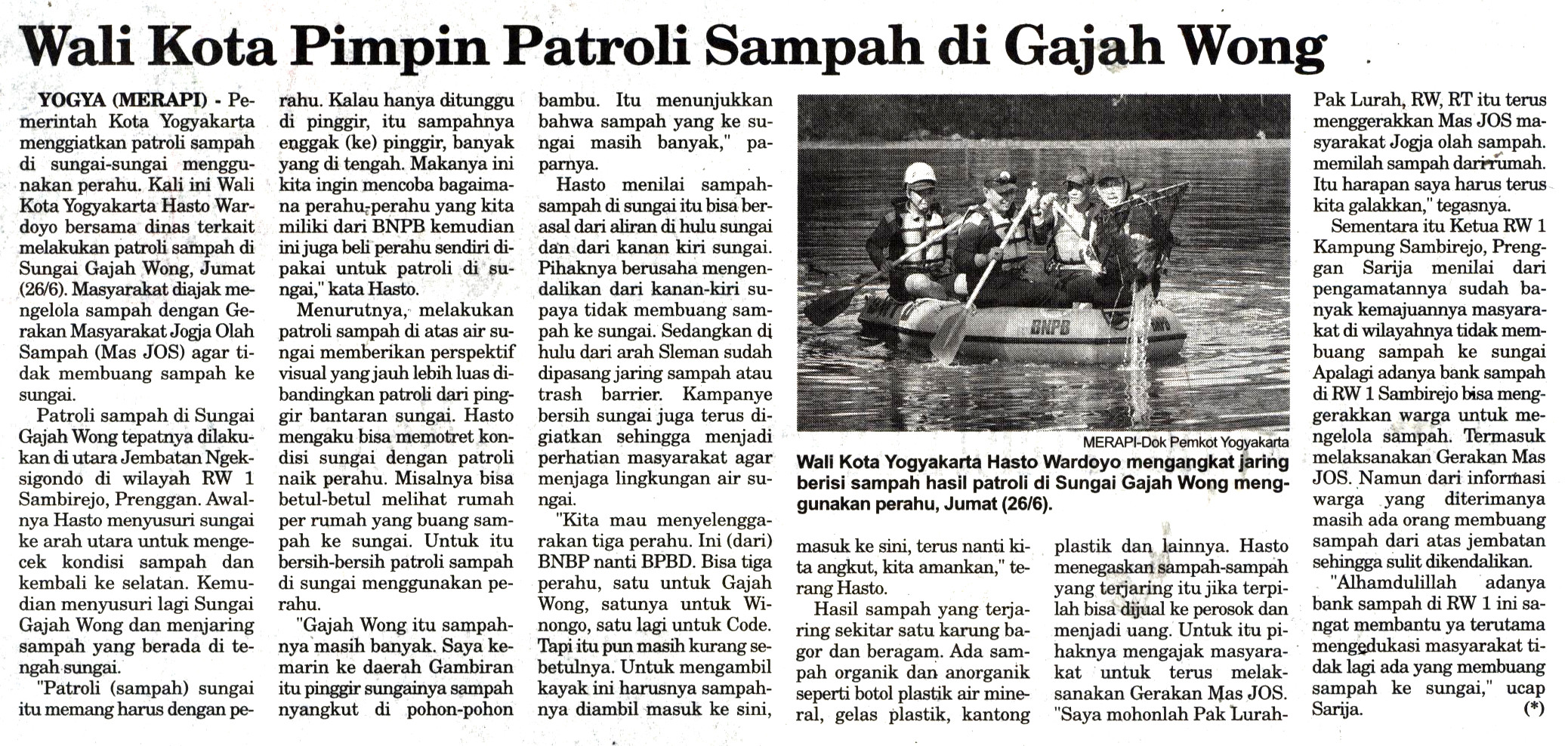 Kliping jogja terbaru