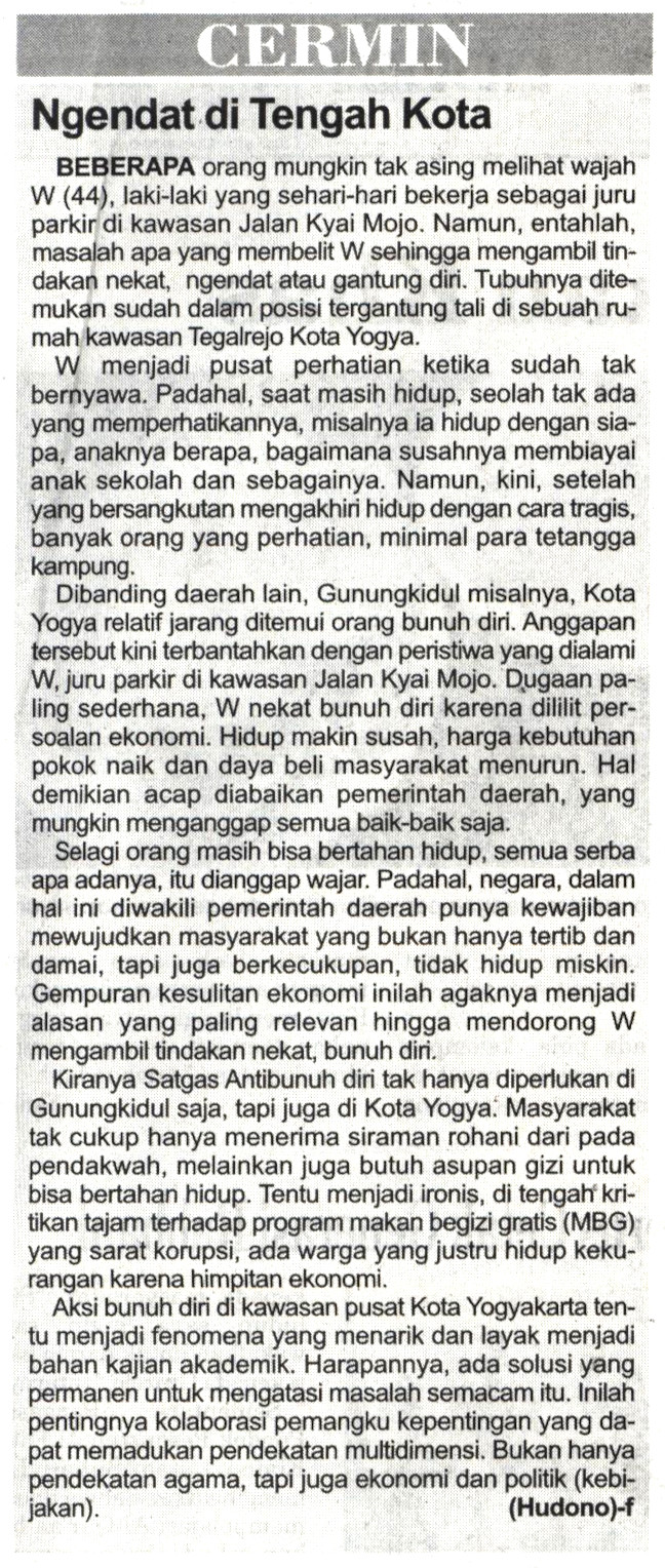Kliping jogja terbaru