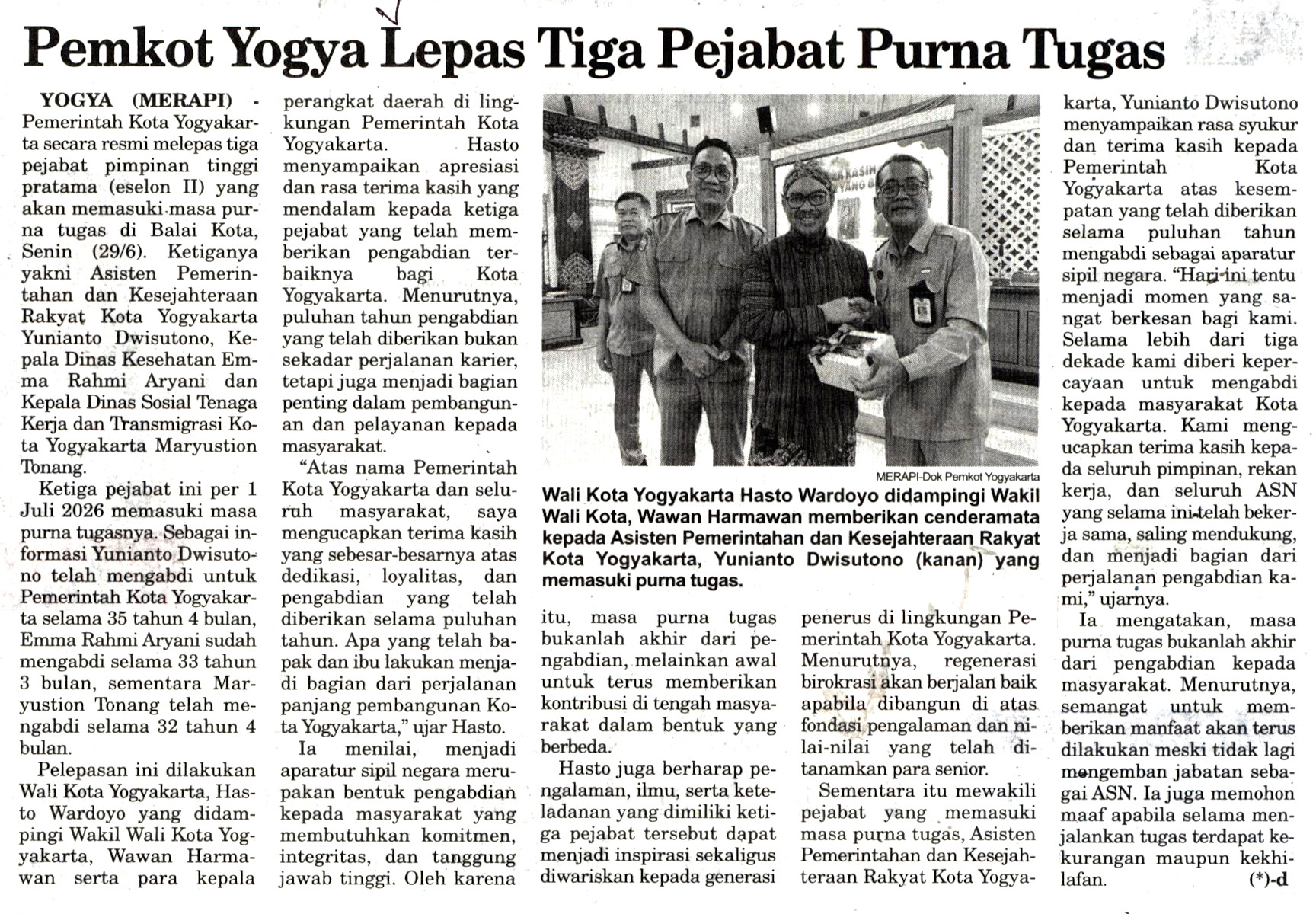 Kliping jogja terbaru