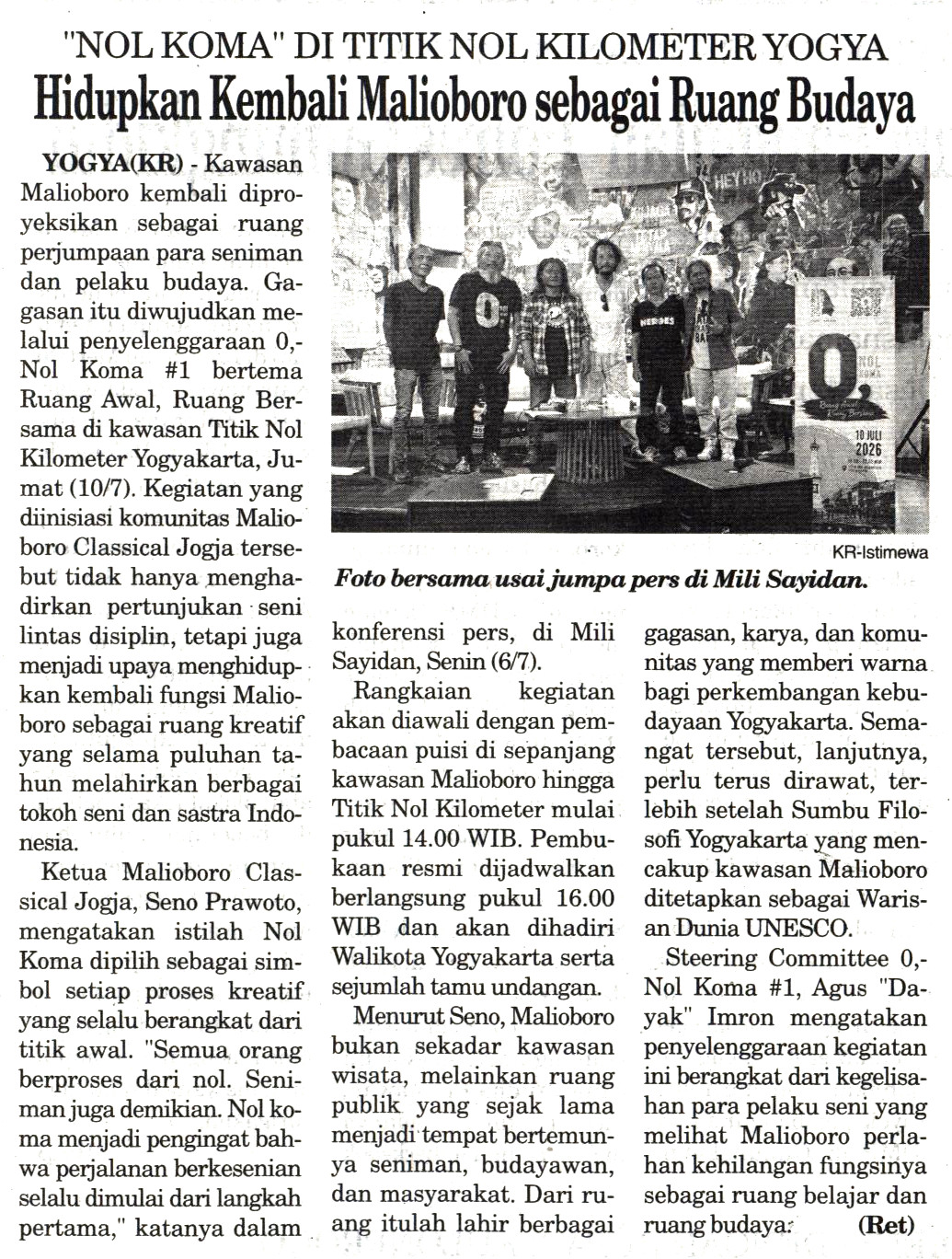 Kliping jogja terbaru
