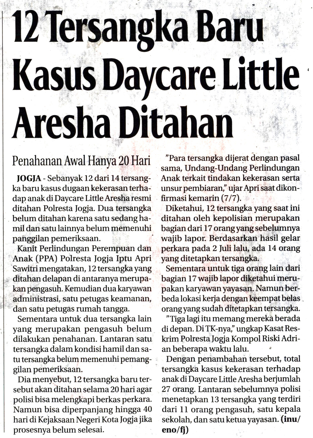Kliping jogja terbaru