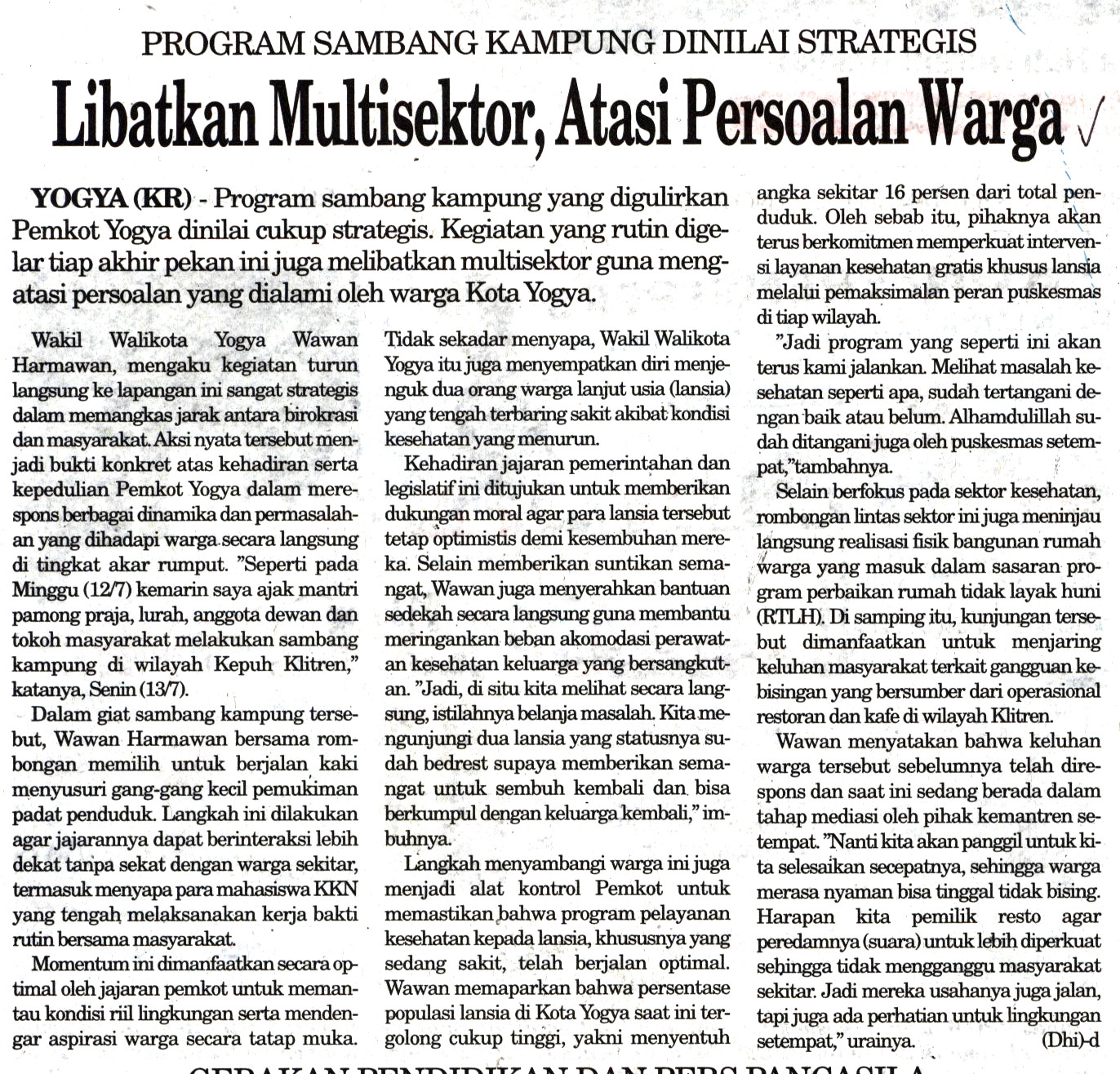 Kliping jogja terbaru
