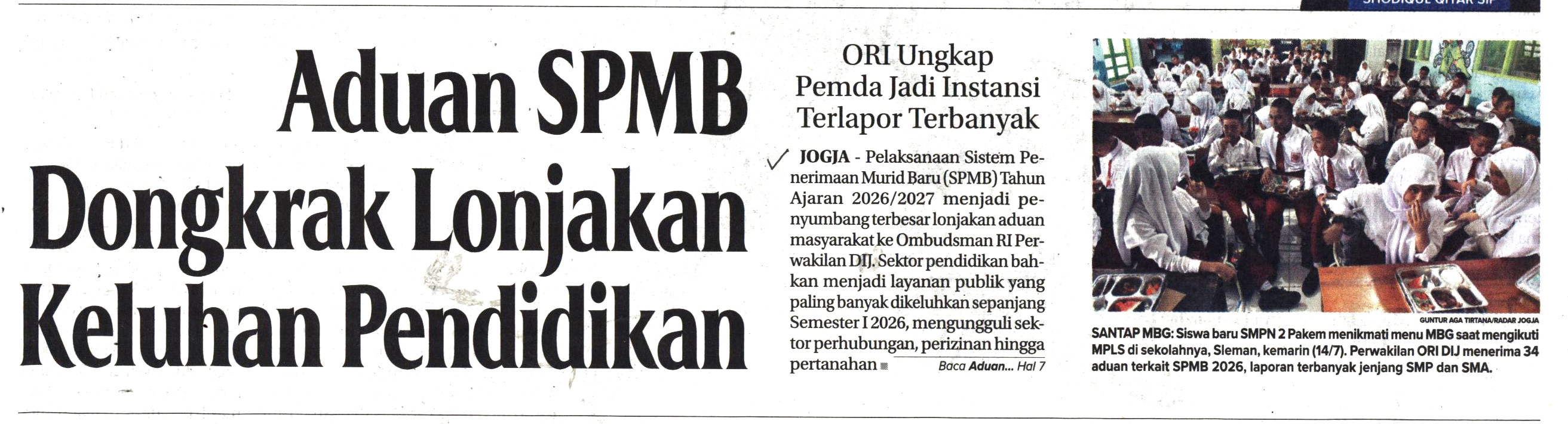 Kliping jogja terbaru