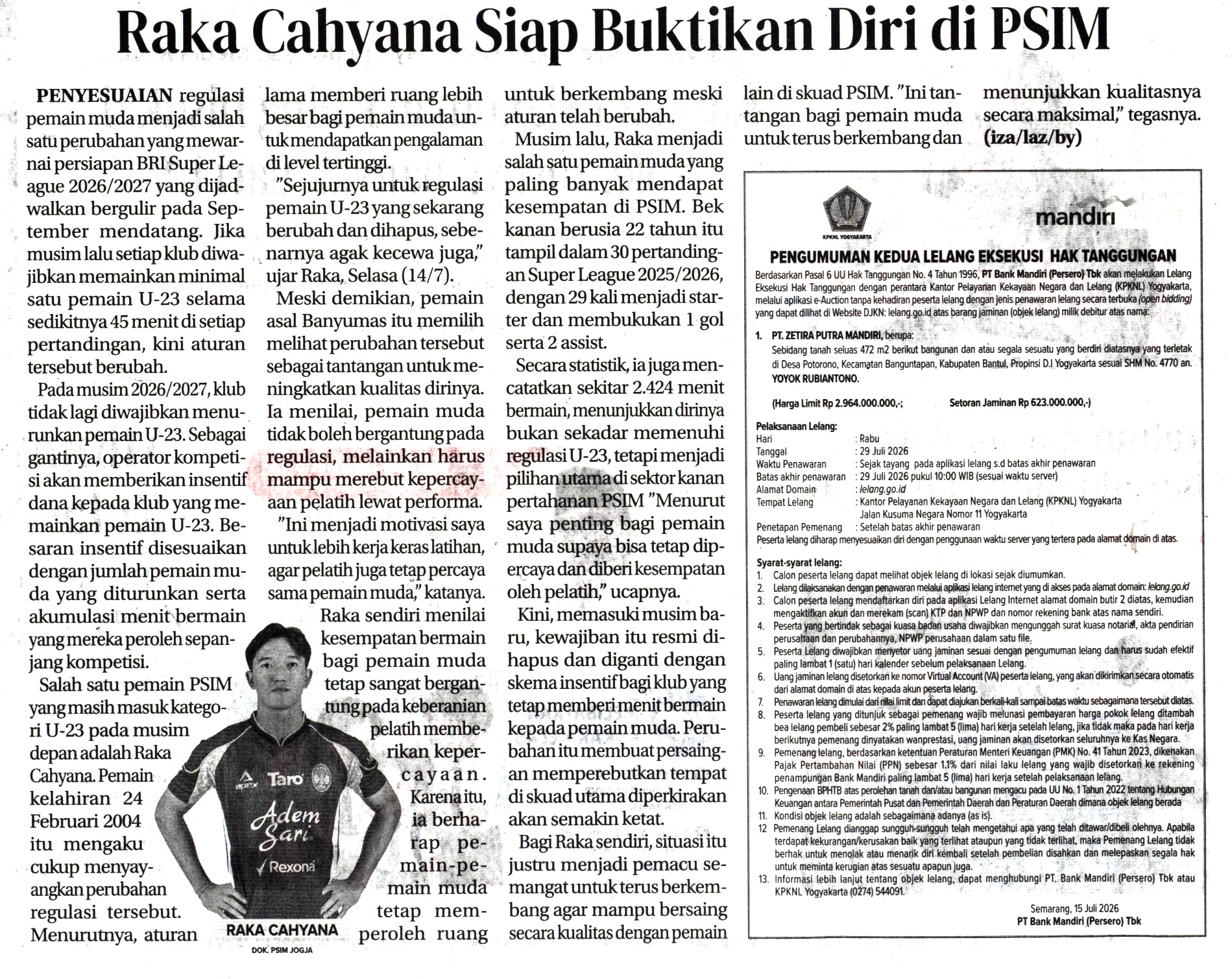Kliping jogja terbaru
