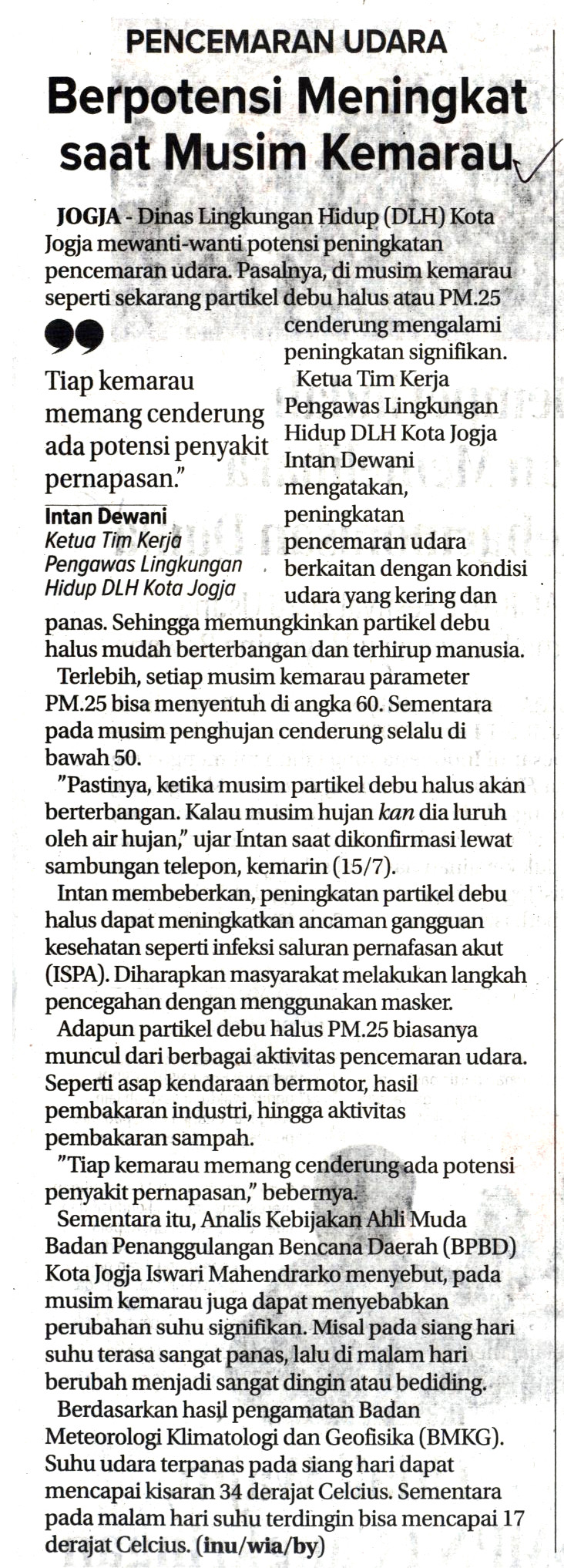 Kliping jogja terbaru