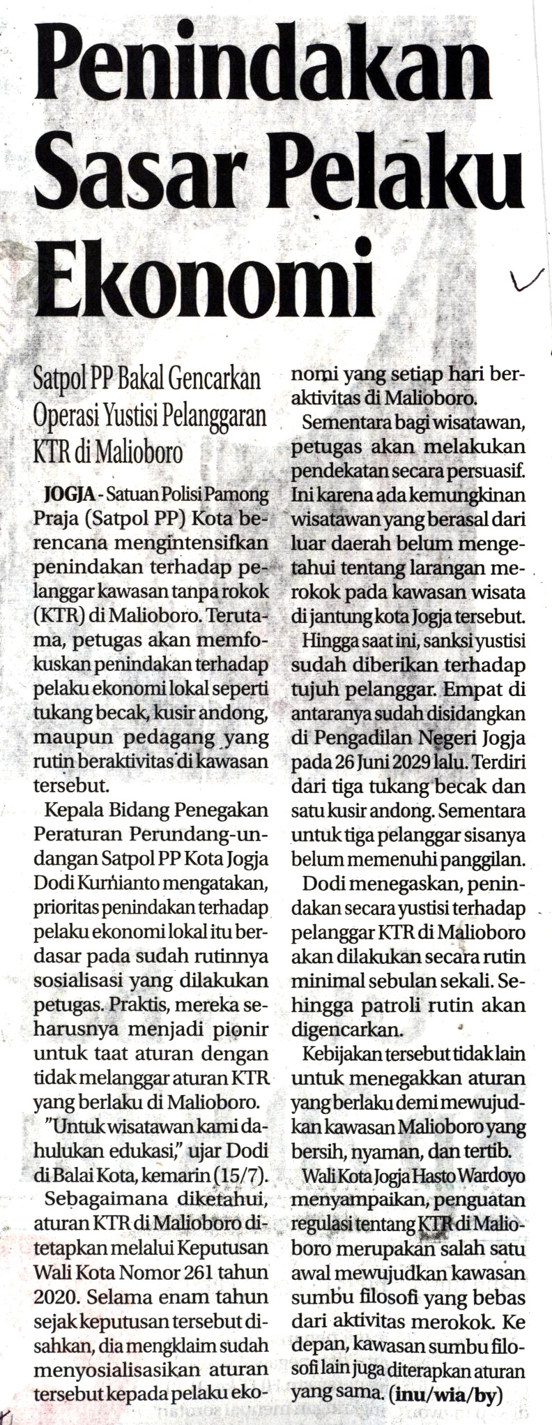 Kliping jogja terbaru