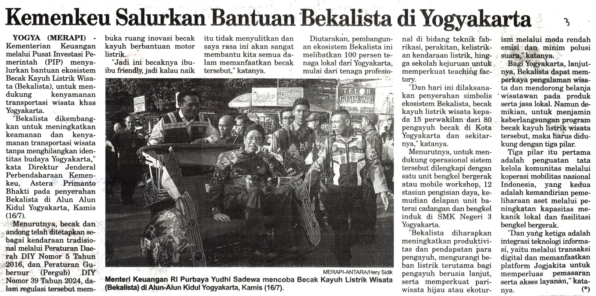 Kliping jogja terbaru